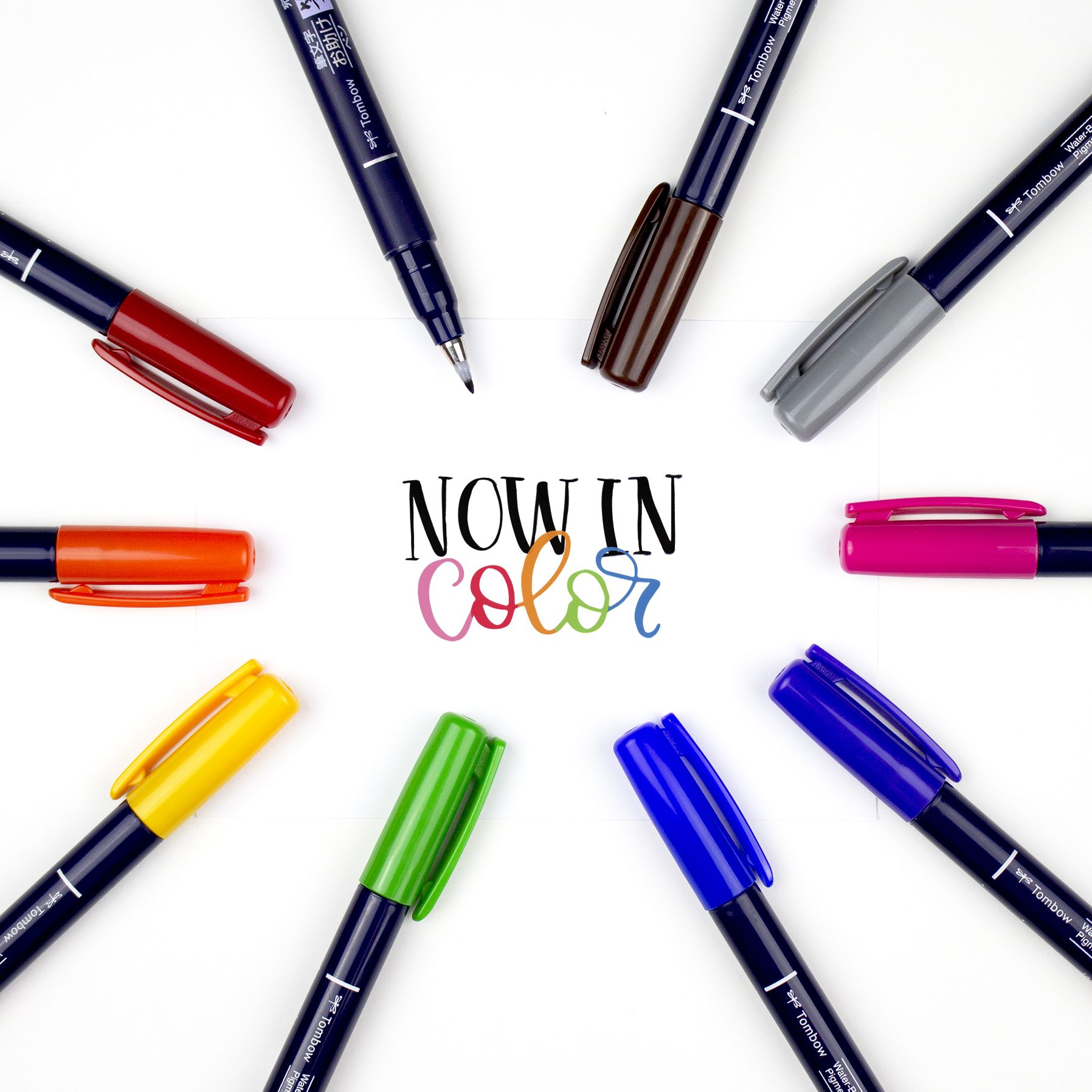 Tombow Fudenosuke Color Markers - Image 2