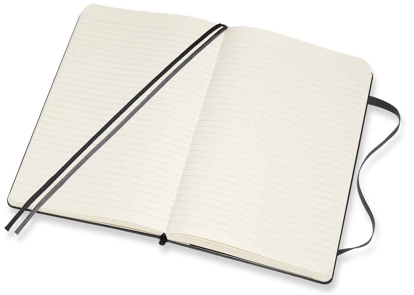 Moleskine Notebook. Expanded Large. Ruled. Black. Hard Cover (5 x 8.25) - Image 2