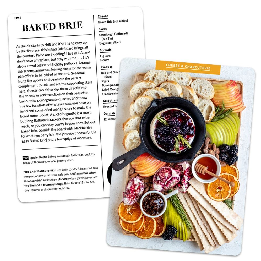 The Cheese Board Deck: 50 Cards for Styling Spreads. Savory and Sweet - Image 5