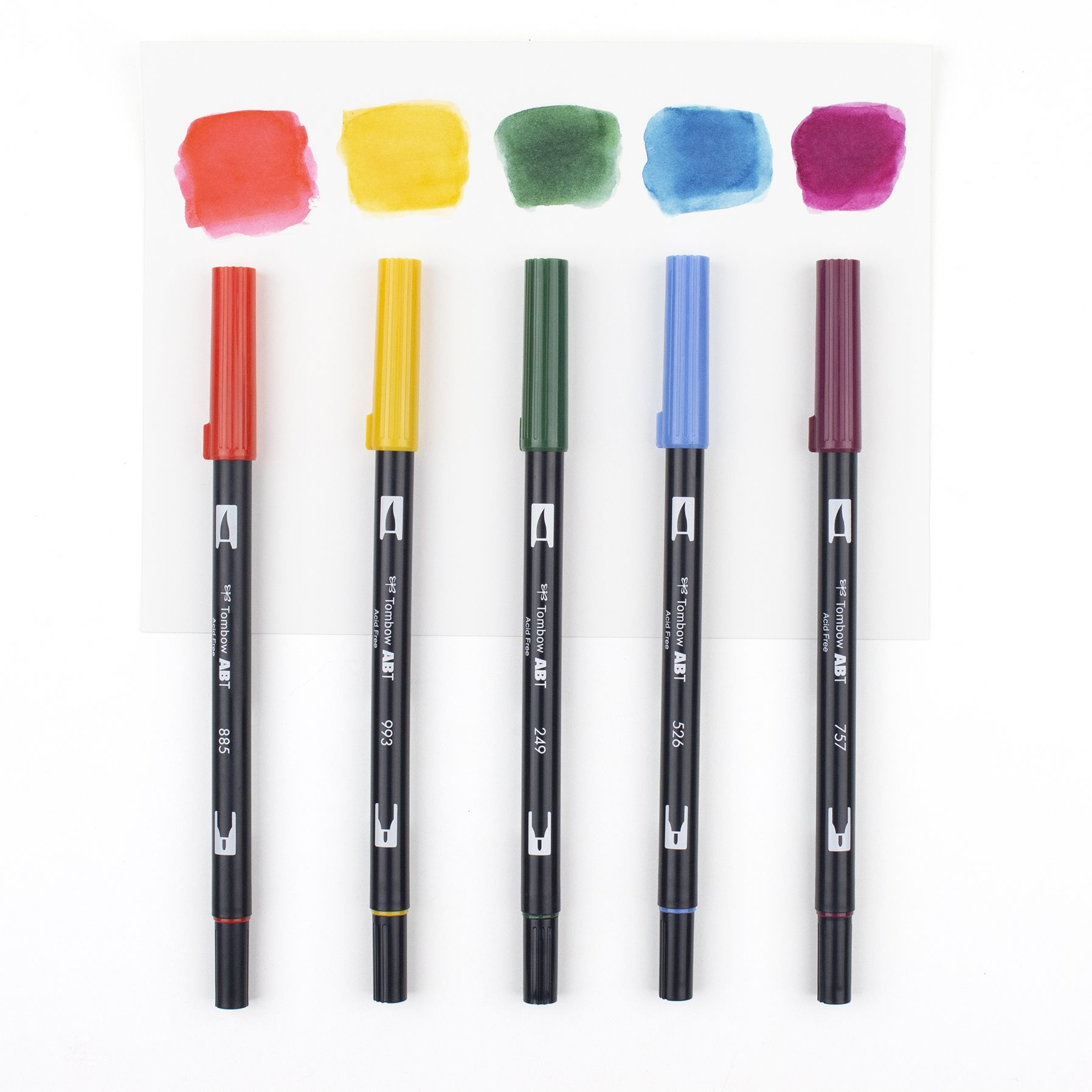 Tombow Watercolor Set Complete Kit with Dual Brush Pens. Water Brush. and Accessories - Image 4
