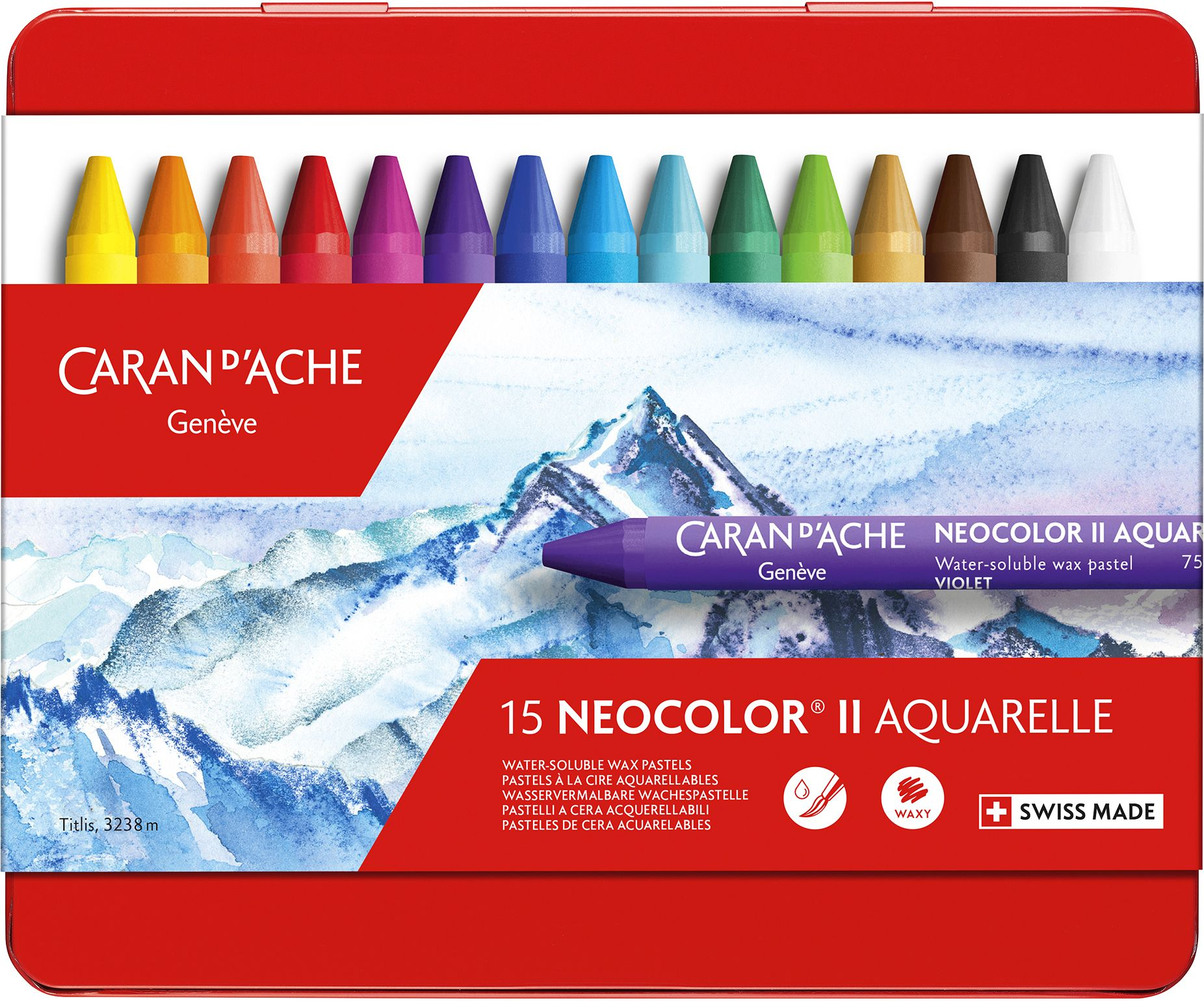 Neocolor II Water-Soluble Pastels - Image 2