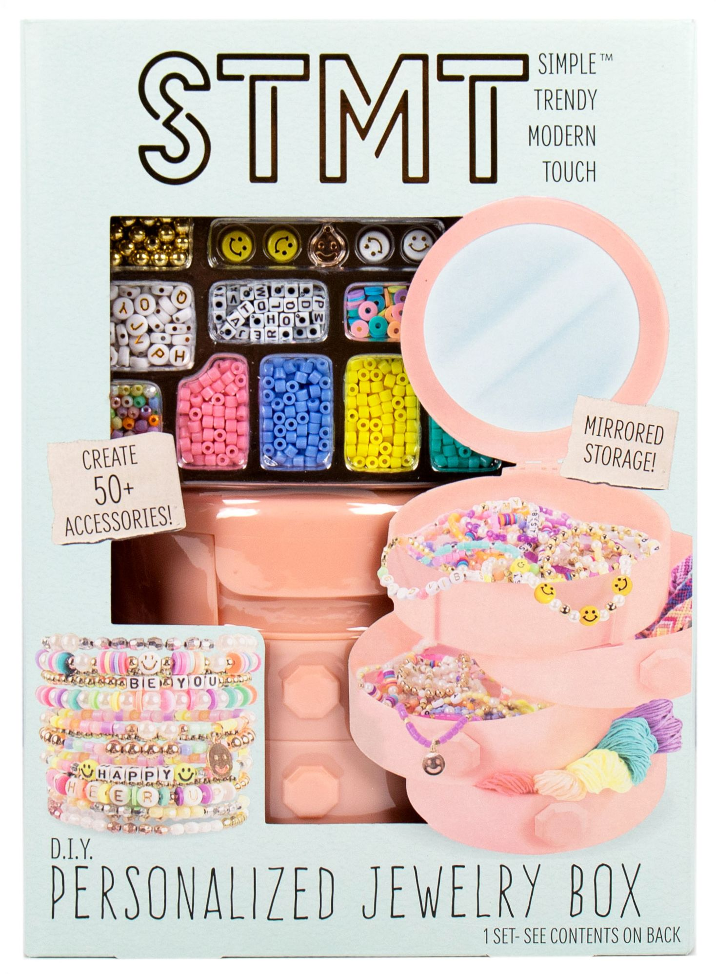 STMT Personalized Pink Jewelry Box - Image 2