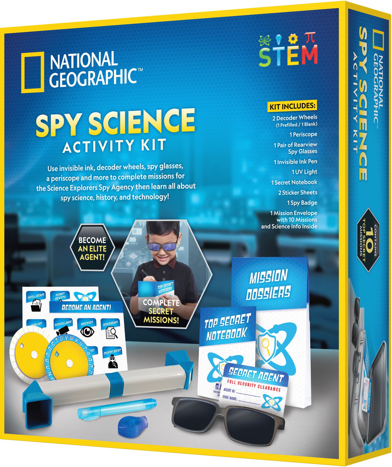 National Geographic Spy Academy Activity Kit - Image 3