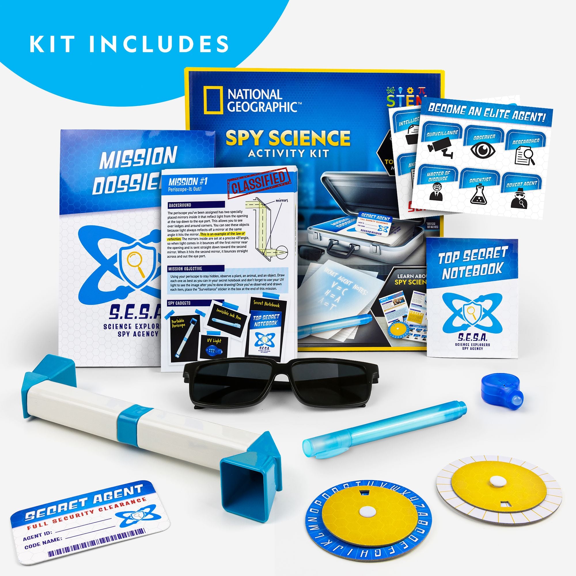 National Geographic Spy Academy Activity Kit - Image 5