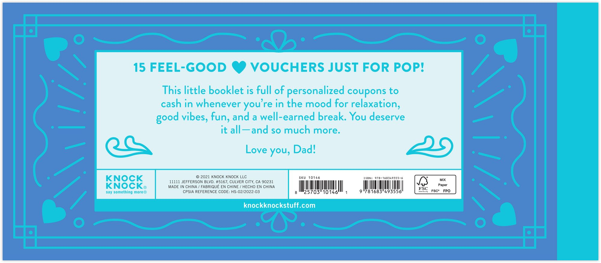 Fill in the Love Dad Vouchers - Image 5