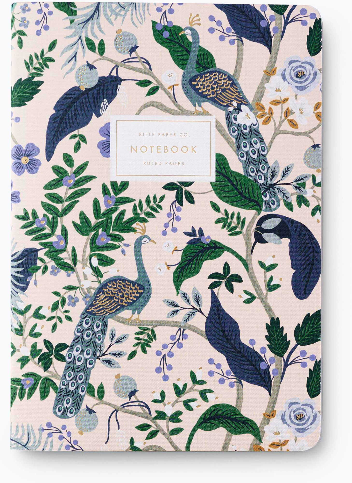 Rifle Paper Co. Peacock Stitched Notebooks - Image 4