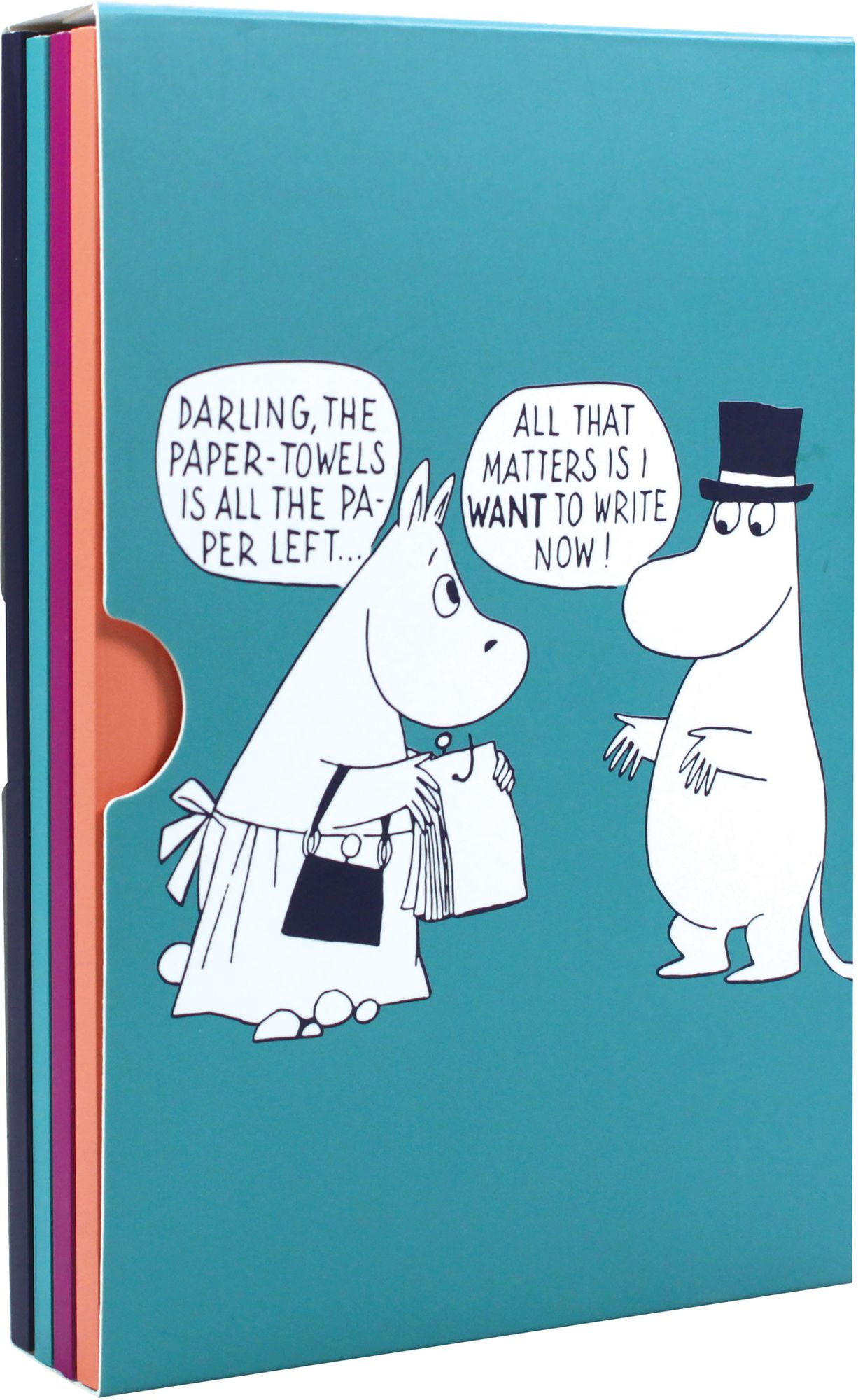 A6 Notebook Set 4 - Moomin (I Want To Write Now!) - Image 2