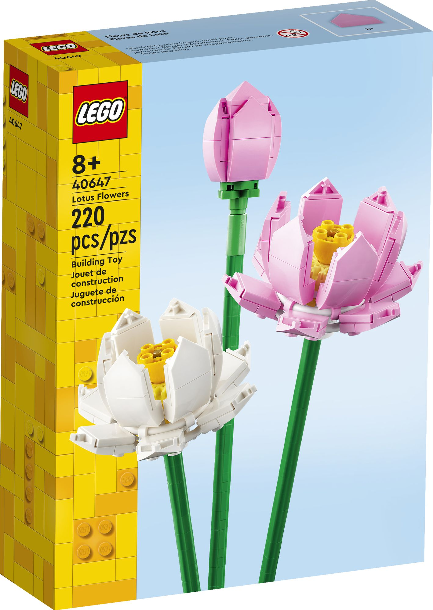 LEGO Lotus Flowers 40647 - Image 2