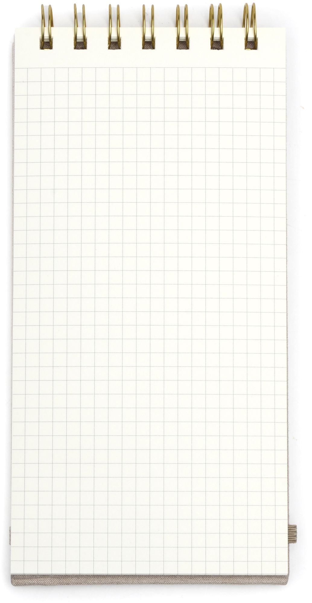 Vegan Suede Reporter Notepad - Taupe - Image 5