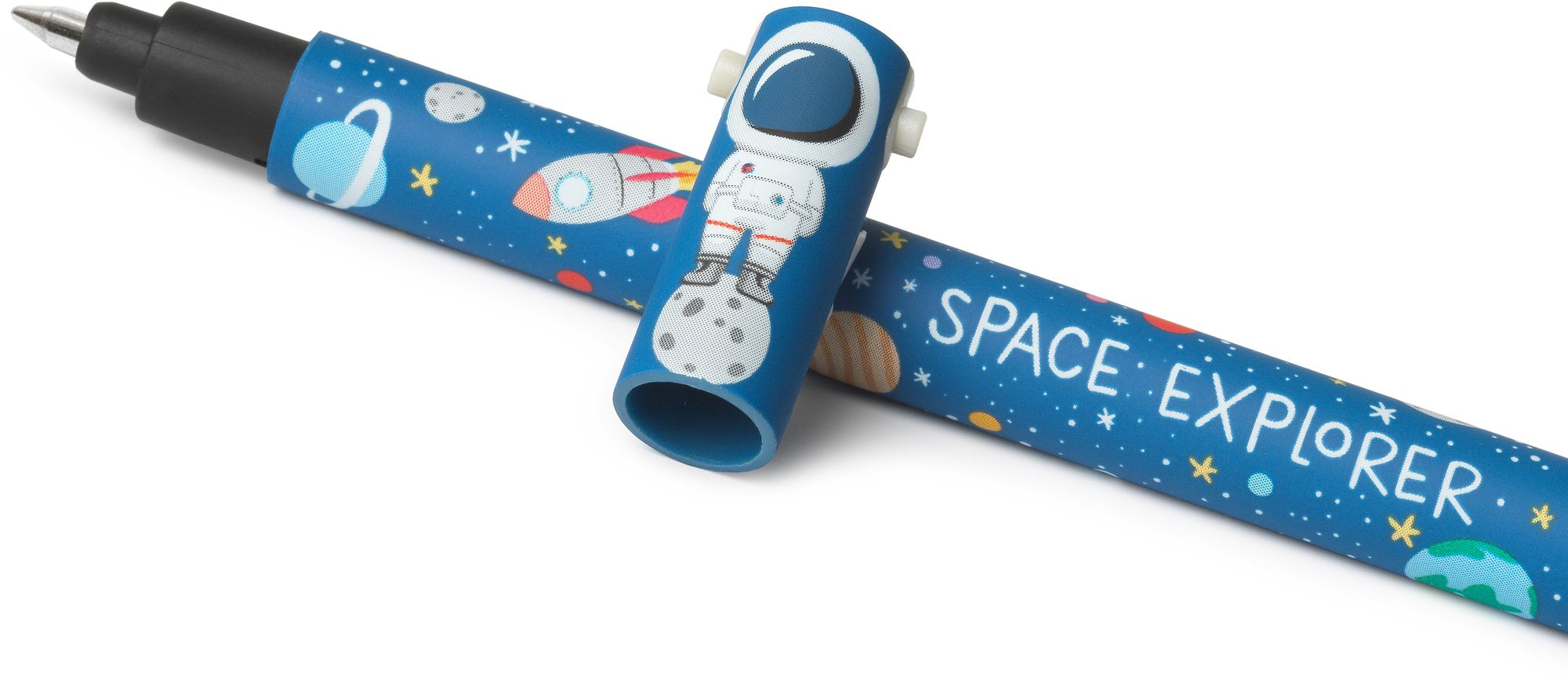 Space Erasable Gel Pen - Black Ink - Image 2