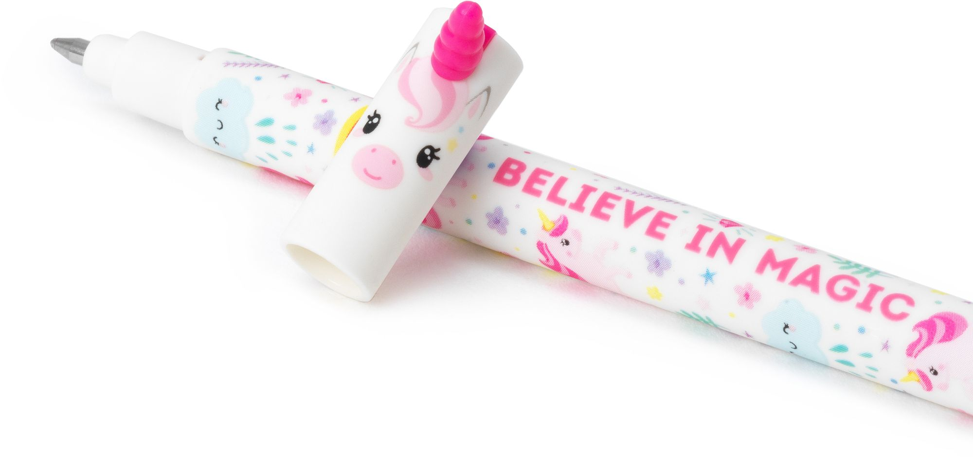 Unicorn Erasable Gel Pen - Pink Ink - Image 2