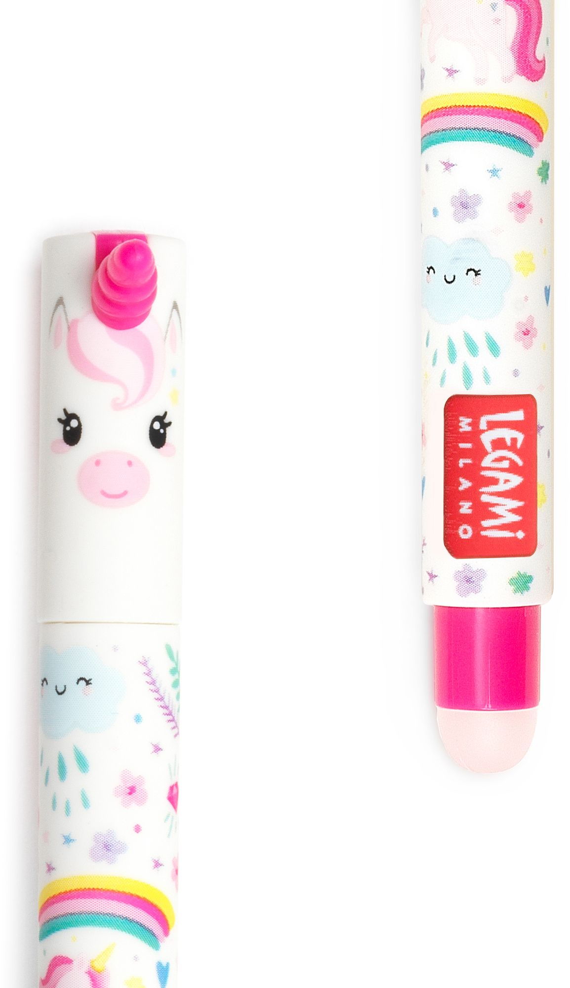 Unicorn Erasable Gel Pen - Pink Ink - Image 3