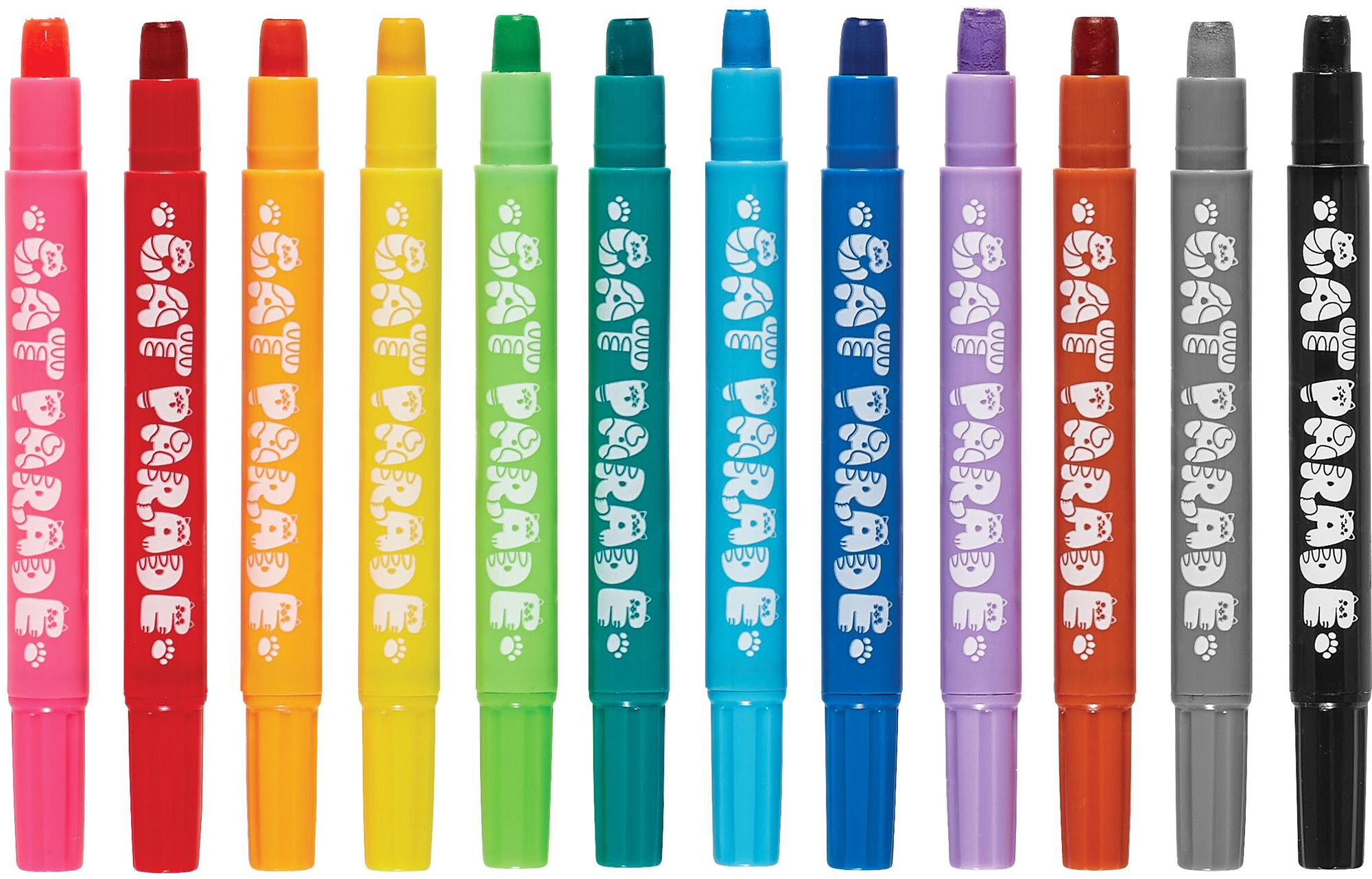 Cat Parade Gel Crayons - Set of 12 - Image 4