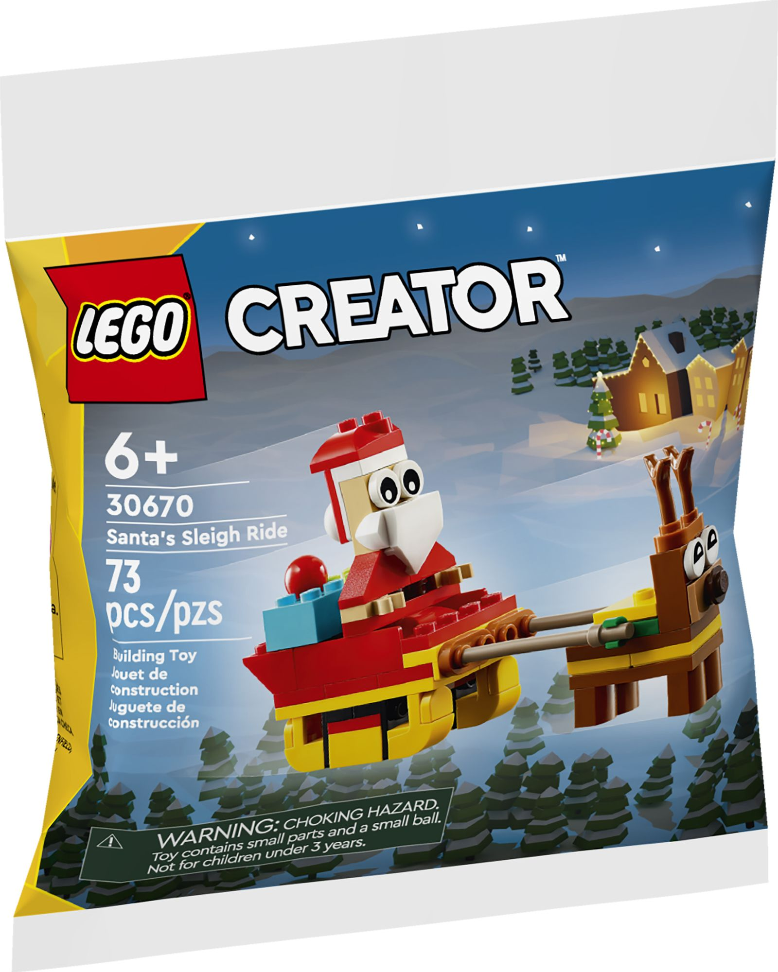 LEGO Creator Santa's Sleigh Ride 30670 - Image 2