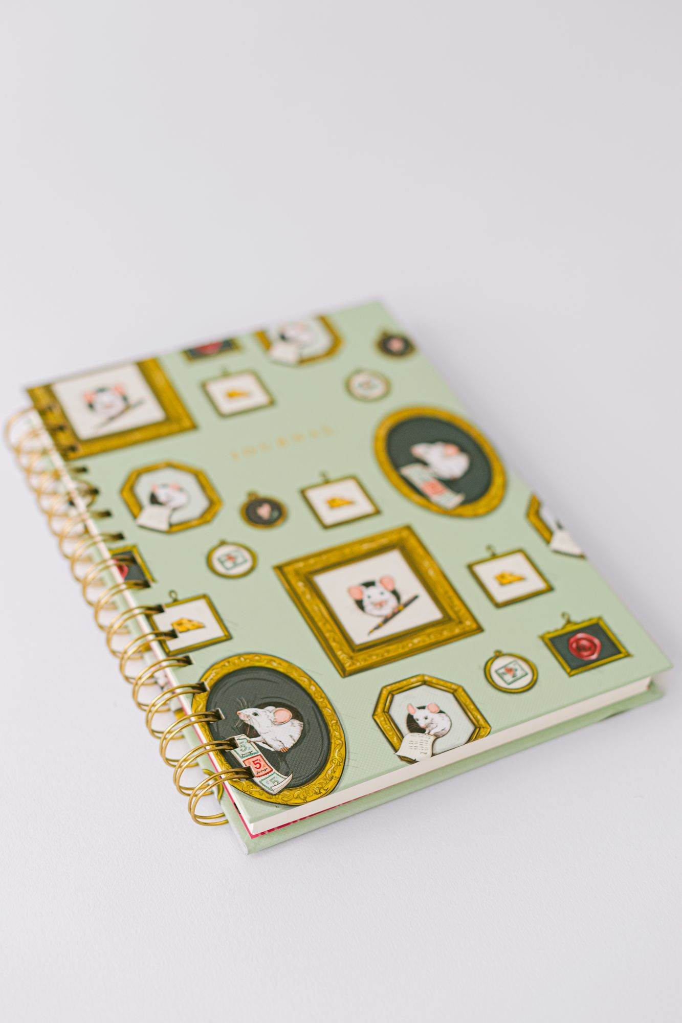 Mouse Cameo Spiral Notebook - Image 2