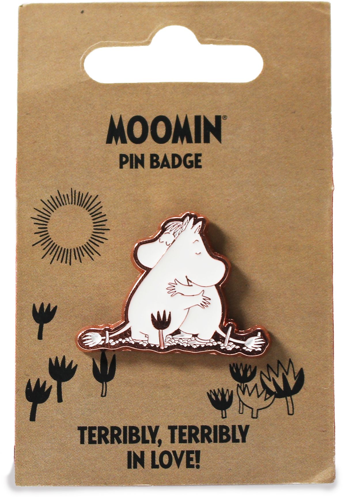 Pin Badge Enamel - Moomin - Hug - Image 2