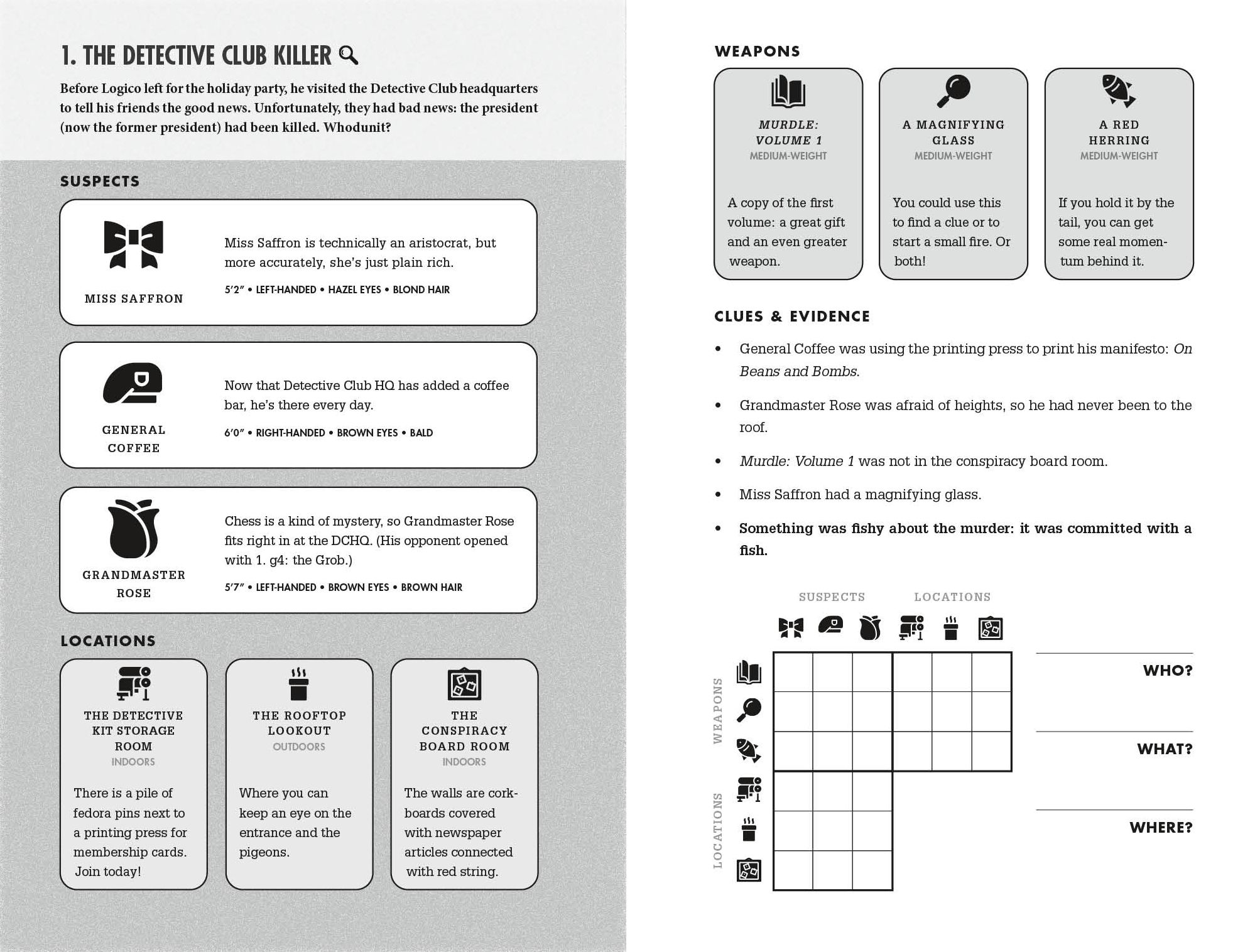 Murdle: Volume 2: 100 Elementary to Impossible Mysteries to Solve Using Logic. Skill. and the Power of Deduction - Image 2
