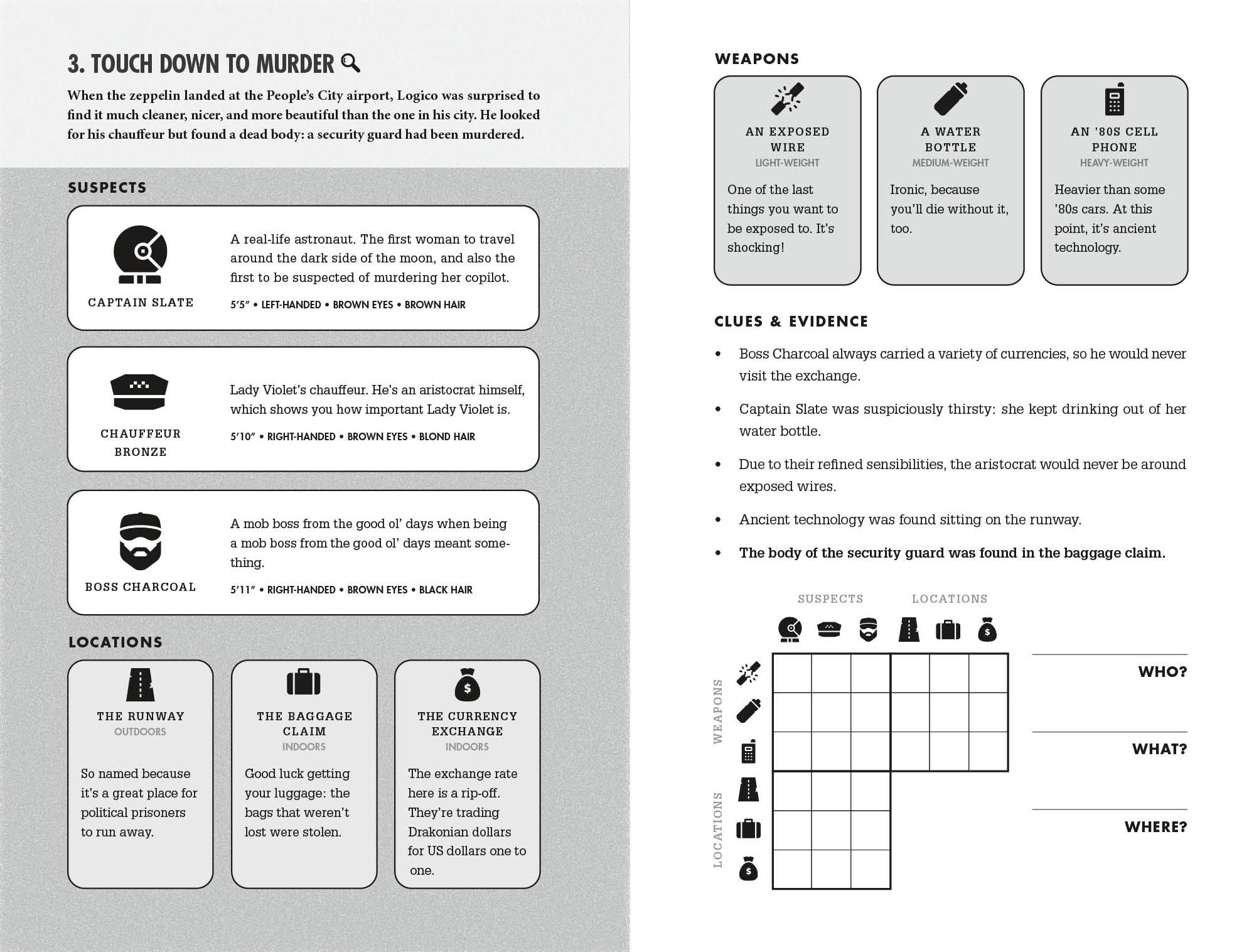 Murdle: Volume 2: 100 Elementary to Impossible Mysteries to Solve Using Logic. Skill. and the Power of Deduction - Image 4