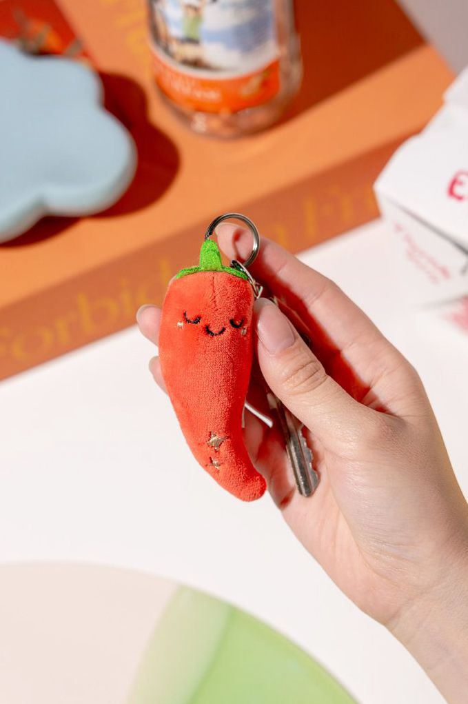 Milly Chili Pepper Plush Keychain - Image 2