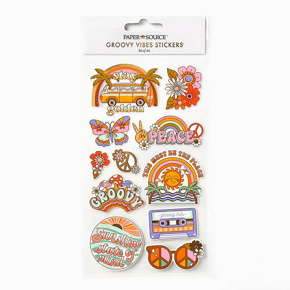 Groovy Vibes Stickers - Image 2