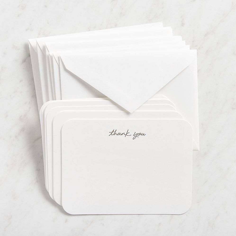 Gold Foil Thank You Note Set - Image 3