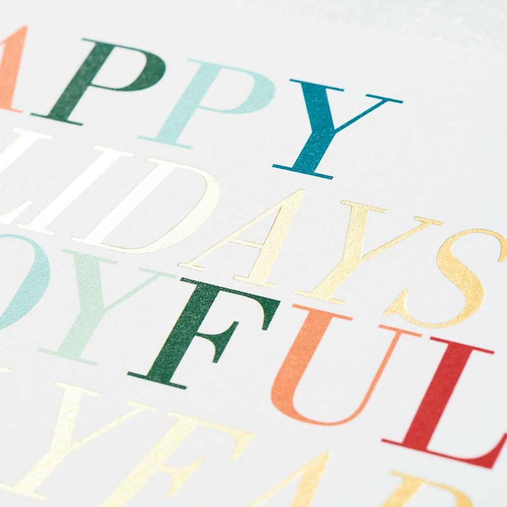 New Years Colorful Holidays Stationery Set - Image 2