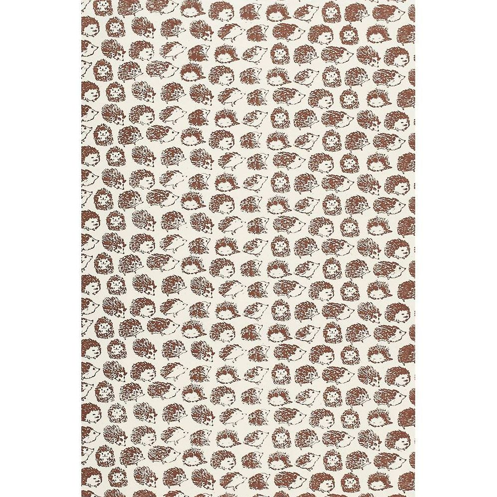 Hedgehogs on Cream Handmade Paper - Image 2
