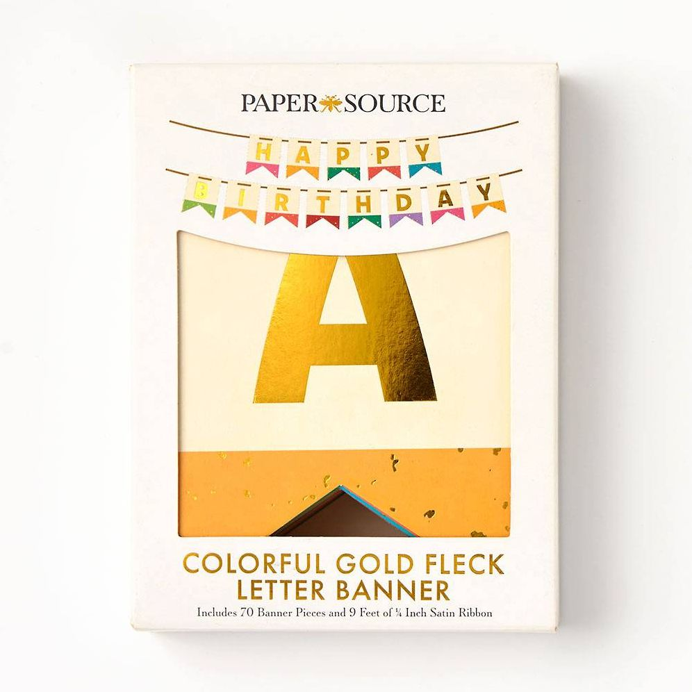 Colorful Fleck Letter Banner - Image 2