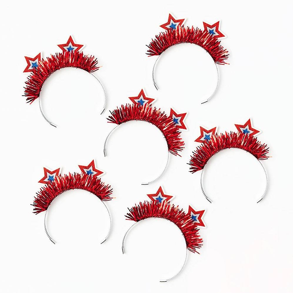 Festive Stars Paper Headbands - Image 2