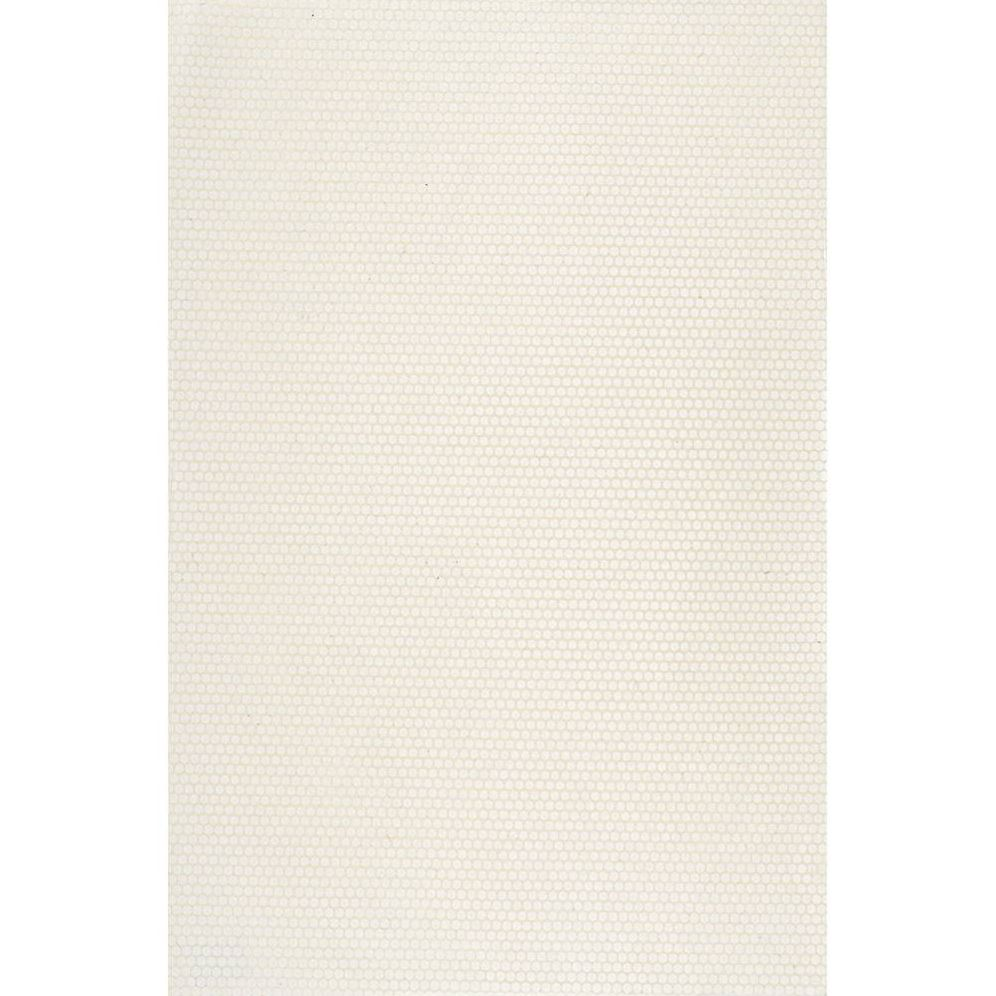 White Dot Repeat on Cream Handmade Paper - Image 2
