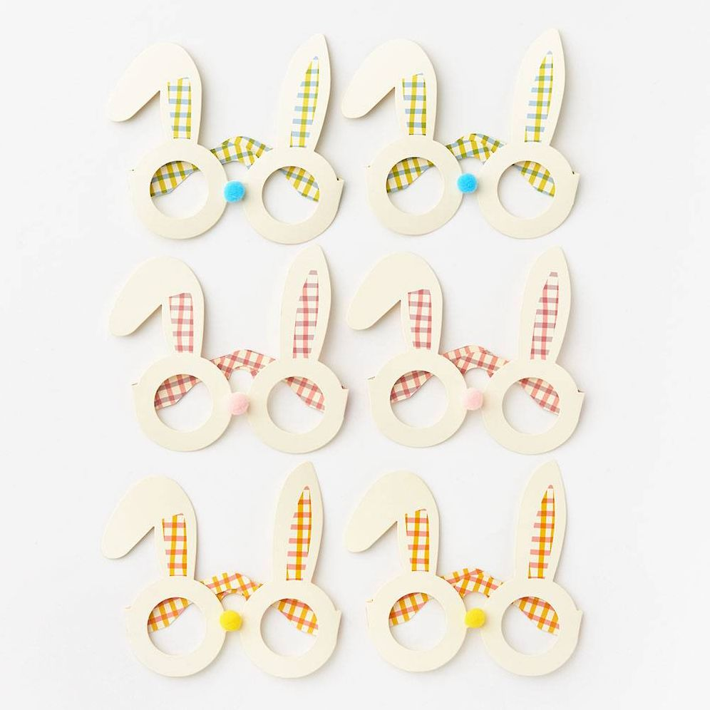 Gingham Bunny Glasses - Image 3