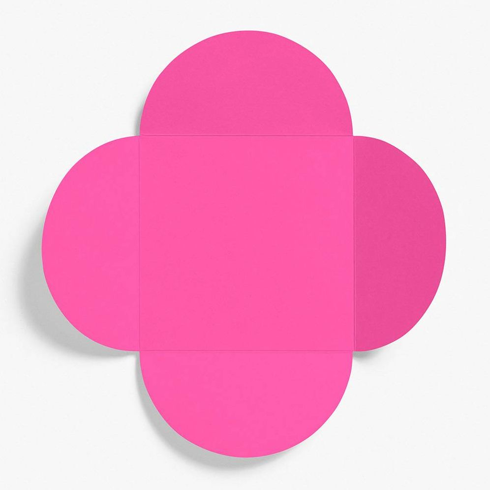 5.25 Square Fuchsia Petal Envelopes - Image 3