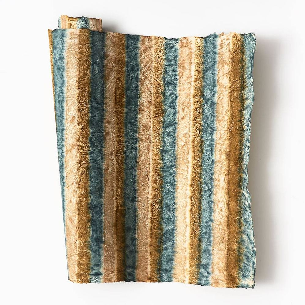 Crinkled Stripe Handmade Paper - Image 3