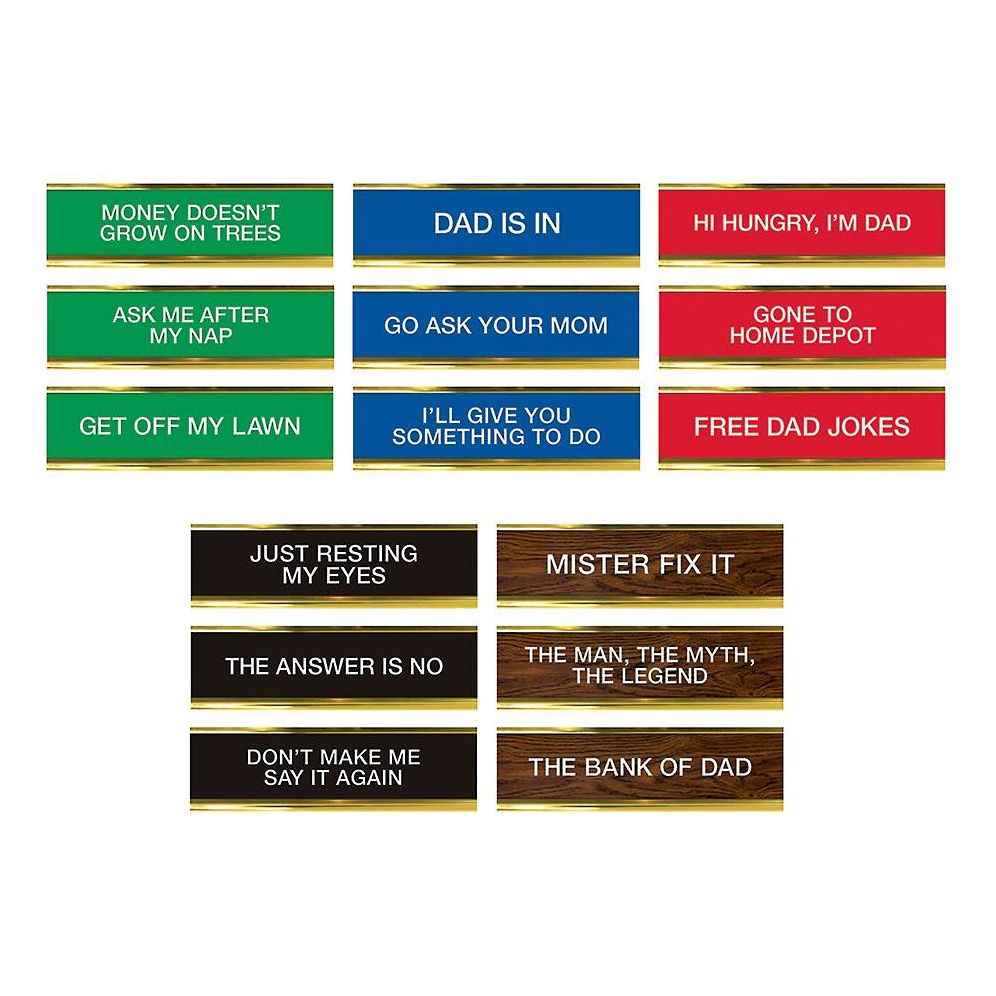 Dad Daily Desk Plaque - Image 8