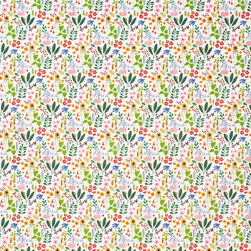 Floral Forest Stone Wrapping Paper - Image 2