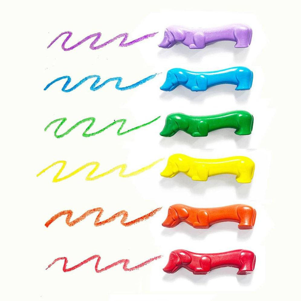 Pawsome Pups Dog Crayons - Set of 6 - Image 7