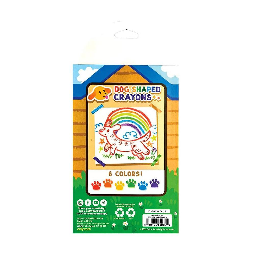 Pawsome Pups Dog Crayons - Set of 6 - Image 9
