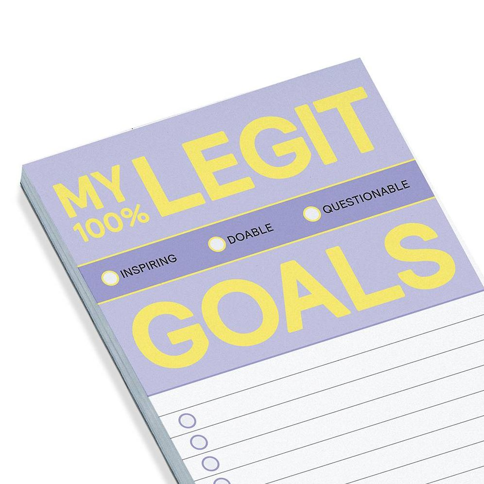 My Legit Goals Make-a-List Pad - Image 5