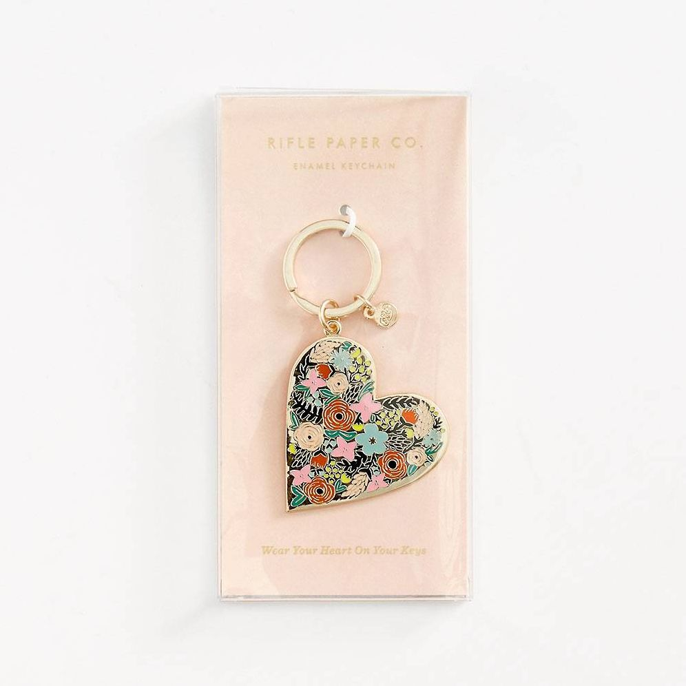 Floral Heart Keychain - Image 2