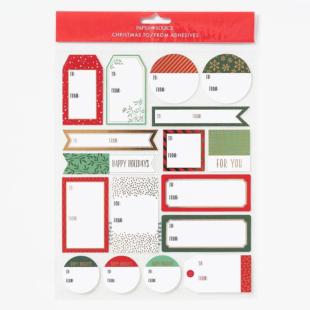 Traditional Christmas Gift Labels - Image 2
