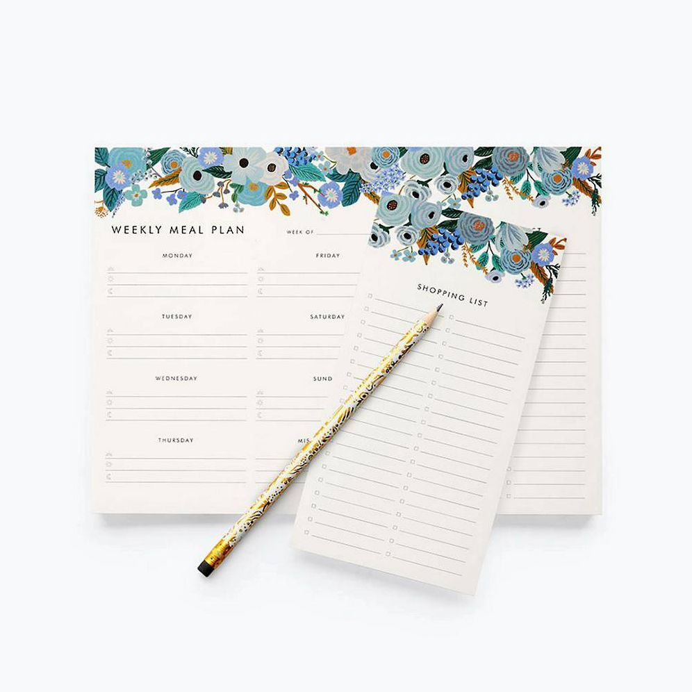 Blue Garden Party Meal Planner - Image 3