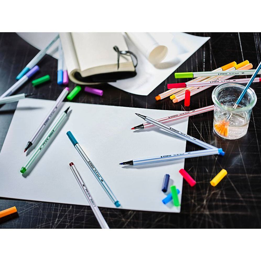 Stabilo Pen 68 Brush Pen Set - Image 9