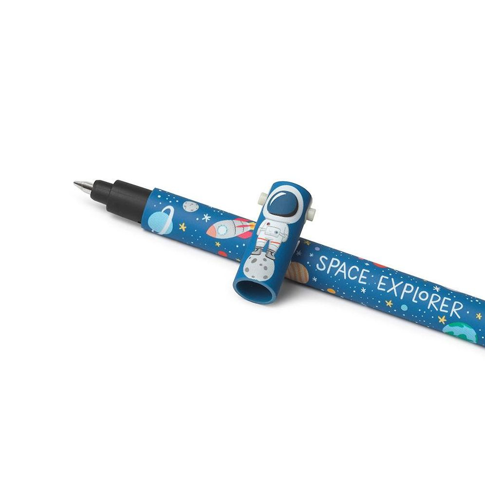 Space Erasable Gel Pen - Black Ink - Image 5
