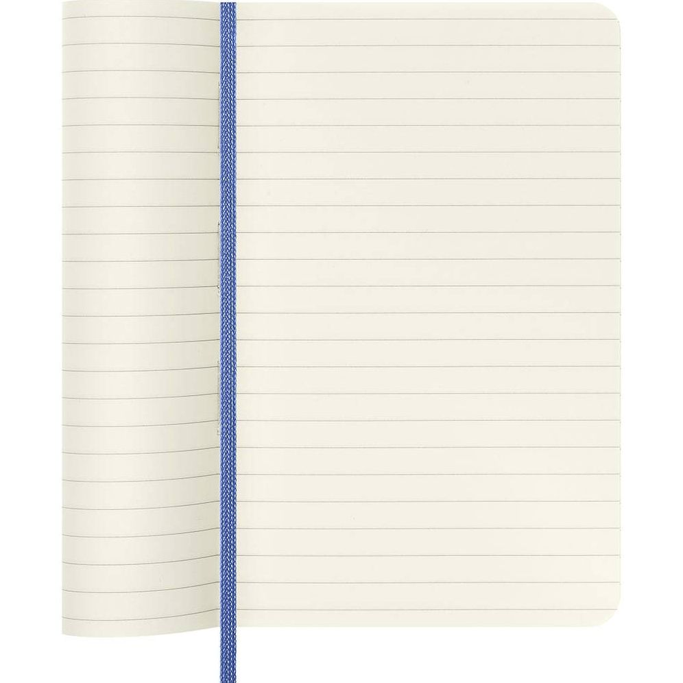 Moleskine Classic Notebook. Pocket. Ruled. Hydrangea Blue. Soft Cover (3.5 X 5.5) - Image 2