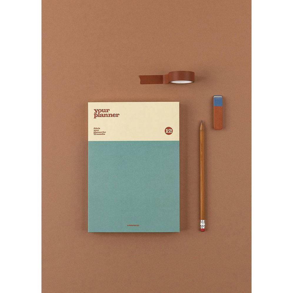 Blue Undated 12 Month Your Planner - Image 3