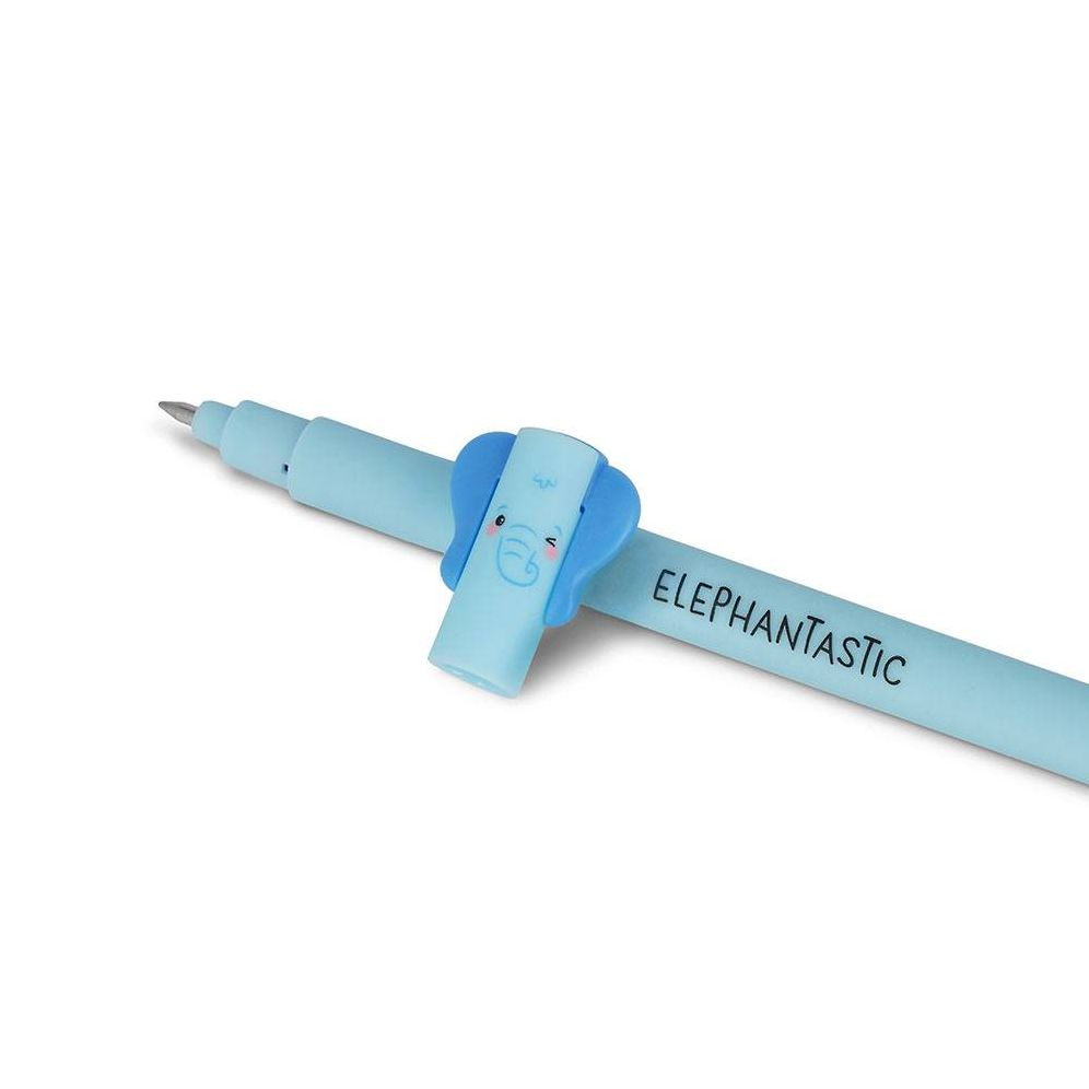 Elephant Erasable Gel Pen - Blue Ink - Image 4