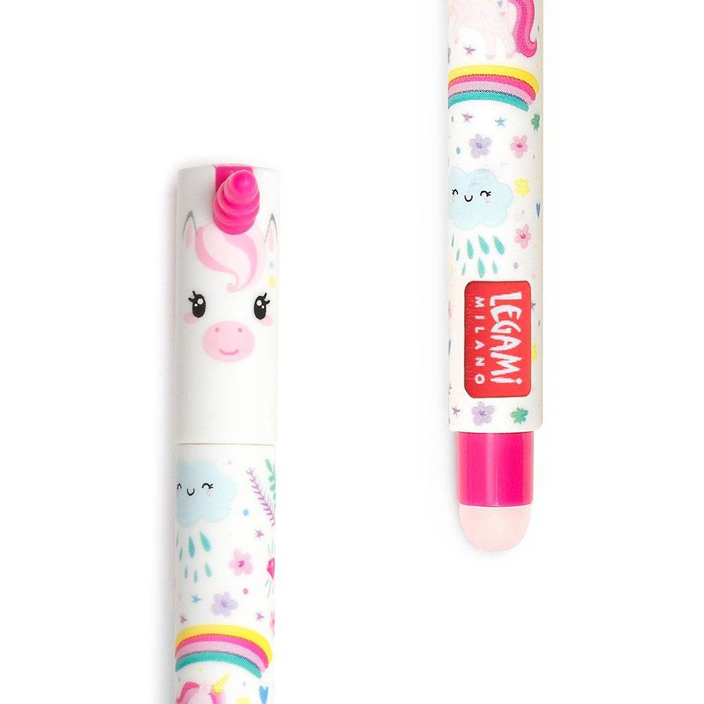 Unicorn Erasable Gel Pen - Pink Ink - Image 5