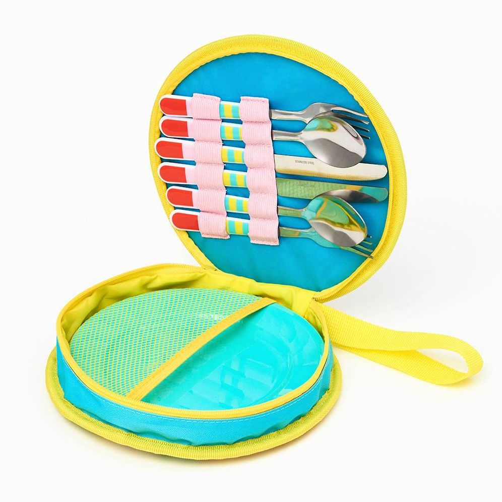 Abstract Coral Picnic Set - Image 2