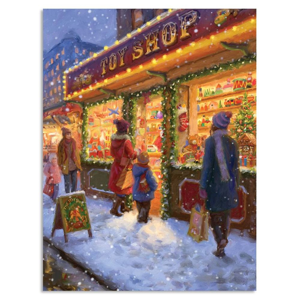 Winter Toy Shop Holiday Card Set - Image 2