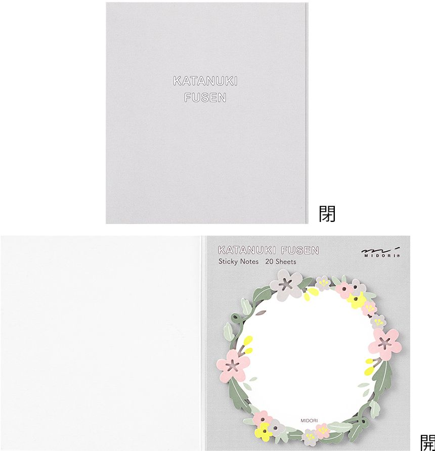 Midori Sticky Notes - Die-Cut Wreath - Image 2